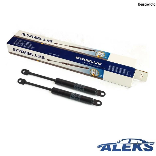 Stabilus LIFT-O-MAT Gasfeder 2er Set – 500 N Ausschubkraft, 182 Mm Ausgeschobene Länge, Für BMW 3er E30 (1982-1983)