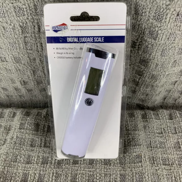 American Tourister Digital Luggage Scale 88lbs Max Compacity Battery Included