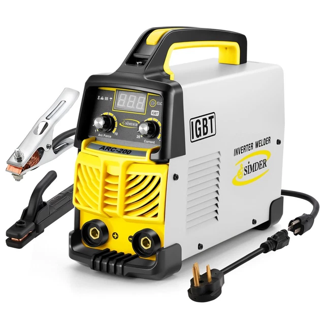 S ARC Welder 200Amp Digital Inverter IGBT Stick MMA Welder