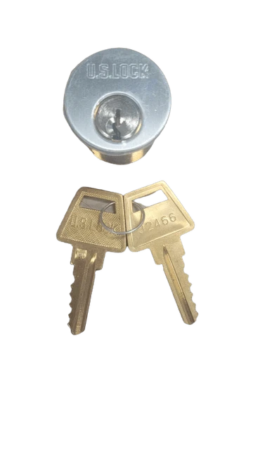 10-PACK US Lock US1501SC126D Brass Mortise Cylinder 1-1/8 In. Finish 26D