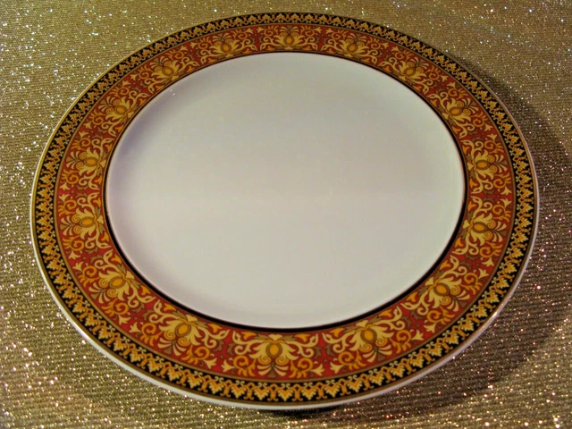 Rosenthal Versace, Medusa, Beilagen-/Salatteller, ca. 22,3 cm