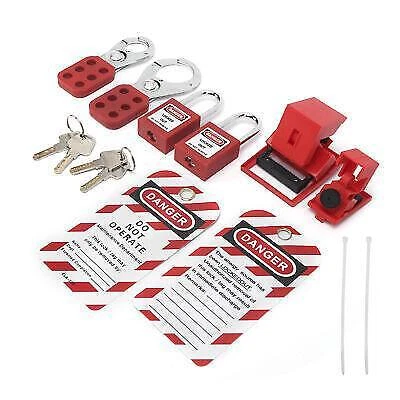 Kit stazione tag blocco - serrature di sicurezza per apparecchiature chiuse