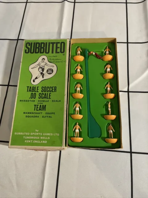 1970s Boxed Subbuteo HW Heavyweight Team Ref 13 Blackpool, Holland, Netherlands