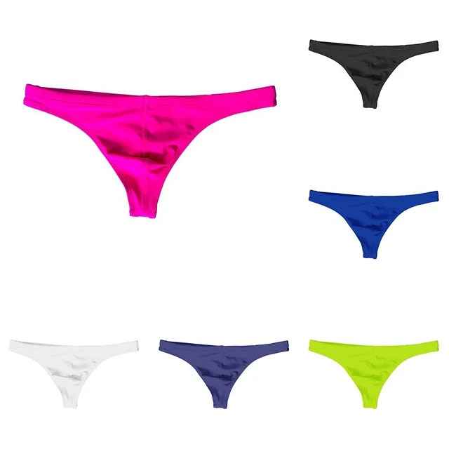 Perizoma da spiaggia traspirante uomo vita bassa vita in colori assortiti