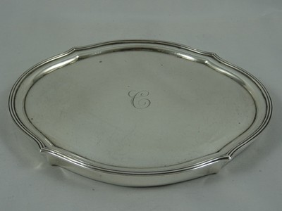 GUSCIO Decorazione 28cm Capitol ARGENTO OVALE MARTELLATA esclusivo-Dekor 