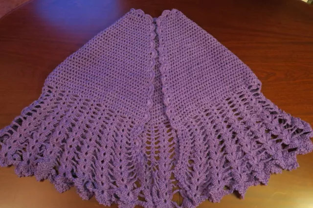 Handmade Knitted Shawl Scarf