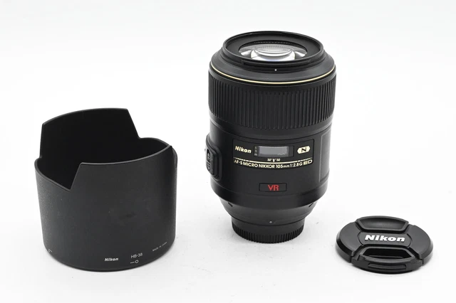 Nikon Nikkor AF-S 105mm f2.8 G VR Micro IF ED Lens AFS #597