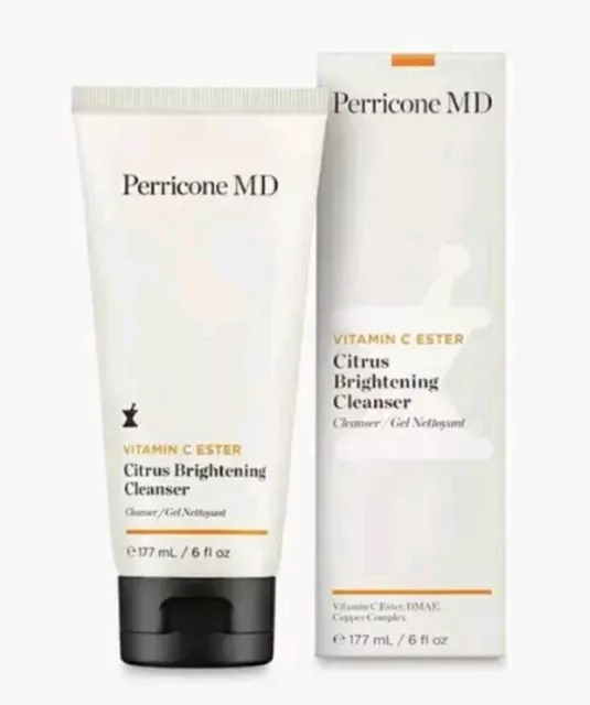 Perricone MD Vitamin C Ester Citrus Brightening Cleanser 177ml *NEW IN BOX*