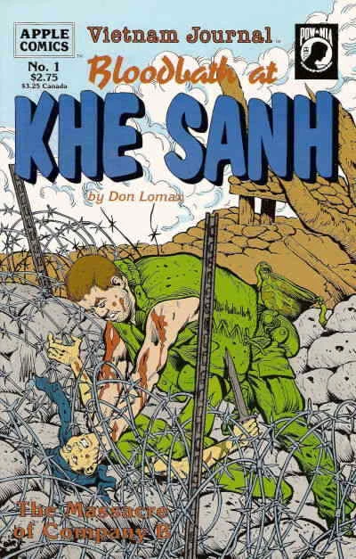 Vietnam Journal: Bloodbath at Khe Sanh #1 VF; Apple | Don Lomax - we combine shi