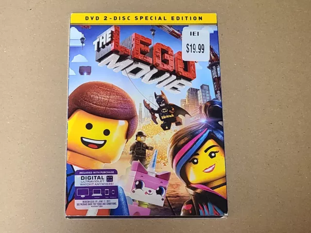 The Lego Movie DVD 2 Disc Special Edition Digital Ultraviolet