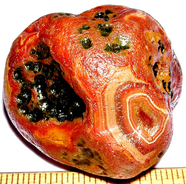 Lake Superior Agate Agates 4+oz 'INTENSE COLORS' Minnesota Rough Lapidary Gem