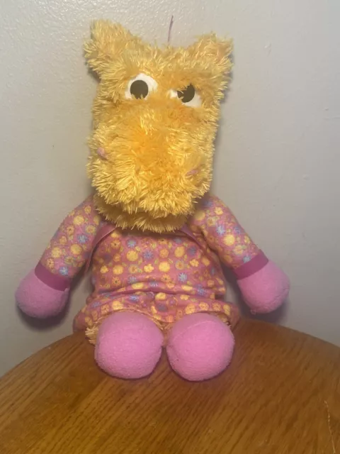 Jim Henson's 8" Pajanimals Sweet Pea Sue Plush Stuffed Animal Sprout Muppet 2012