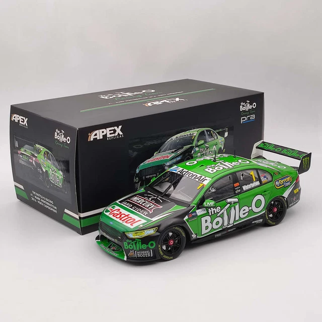 1 18 apex ford fg x falcon the bottle o racing 1 mark winterbottom