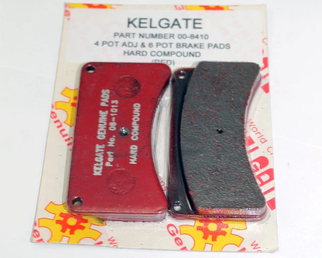 Go Kart Kelgate Set 6 Pot Pad Rosso Hard Karting Racing Race