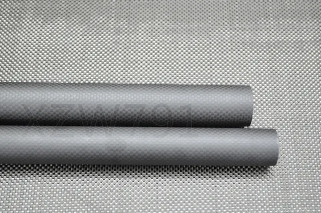 1pc 10mm ODX 8mm IDX 500MM 100% Roll Wrapped Carbon Fiber Tube 3K /Tubing Matte