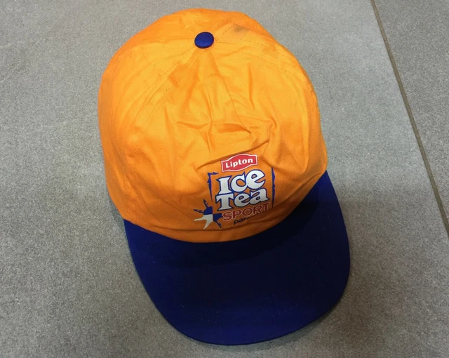 Casquette Cap Velo Cyclisme Partenaire Sponsor Lipton Ice Tea Tour De France