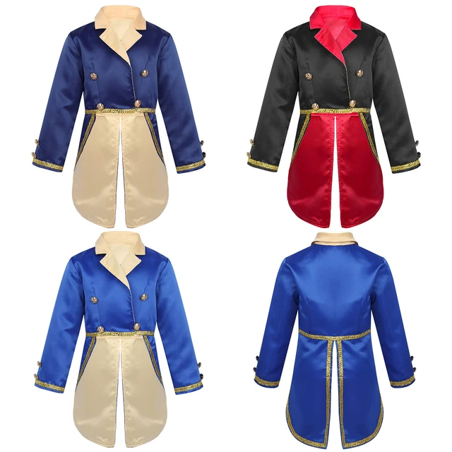 Bambini ragazzi principe gentiluomo outfits maniche lunghe button down smoking giacca cappotti