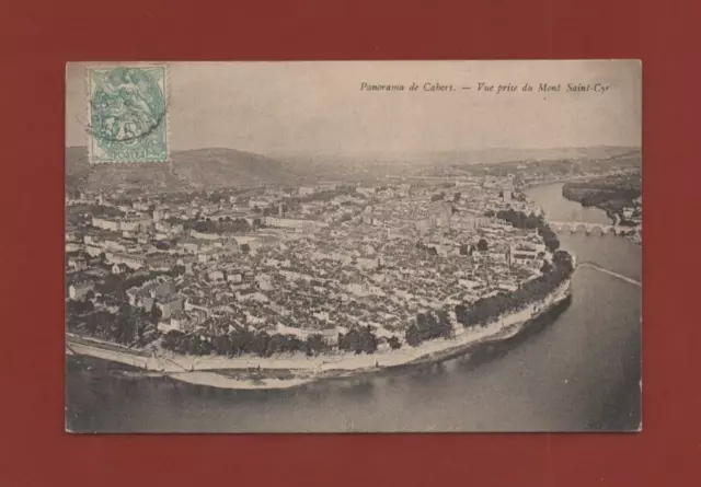 Panorama de CAHORS - Vue prise du Mont Saint Cyr  ...   (Ref. H4109)