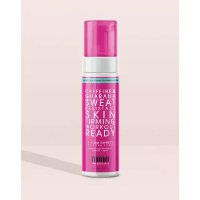 Mine Tan Workout Ready Self Tan Foam 200ml - 1 HOUR EXPRESS TAN