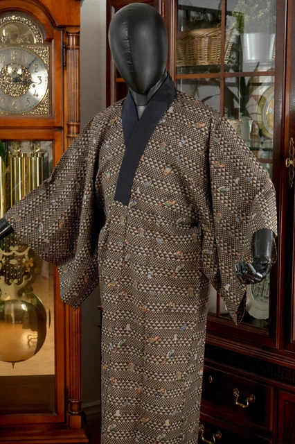 Dear Vanilla Japanese Juban Undergown Men's Kimono Authentic Vintage Japan Made 2