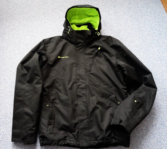 Alpine Pro Alek MJCK139 schwarz - Herren SkiJacke - Gr. M
