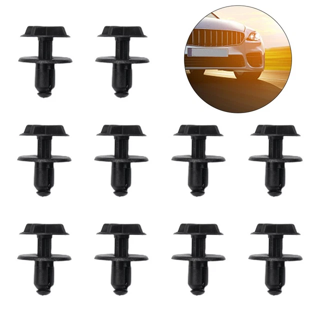 CLIPS AIR INTAKE Teile Direkter Ersatz Gute Wirkung Schwarz Kunststoff ...