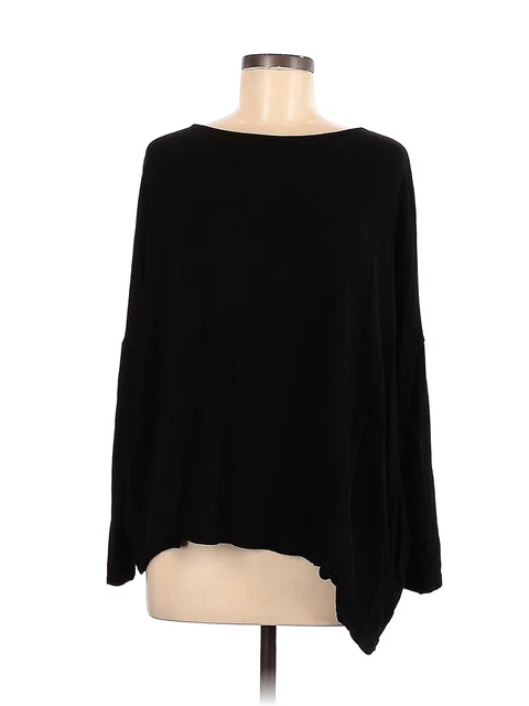 Majestic Paris for Neiman Marcus Women Black Long Sleeve Top 4