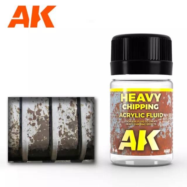 Ak Interactive Ak089 Peinture Fluide éclats de peinture 35ml