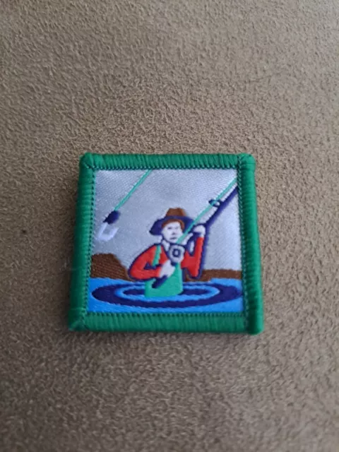 Old System Australian Cub  Scout Merit Badge -  Level 1 Fishing