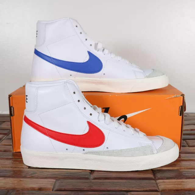 nike blazer mid red swoosh