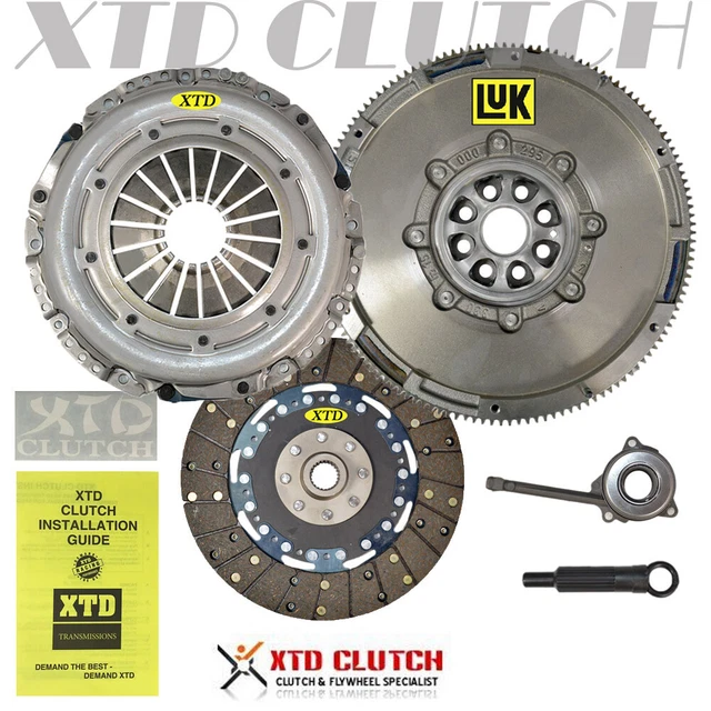 XTD CLUTCH & Luk Dual Mass Flywheel Kit A3 Beetle Cc Jetta Golf Gti 2