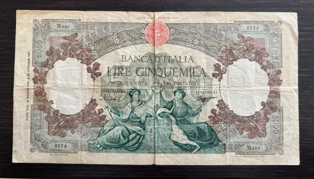 5000 Lire Capranesi Regine Del Mare - Repubbliche Marinare 12/05/1960 .BB-.