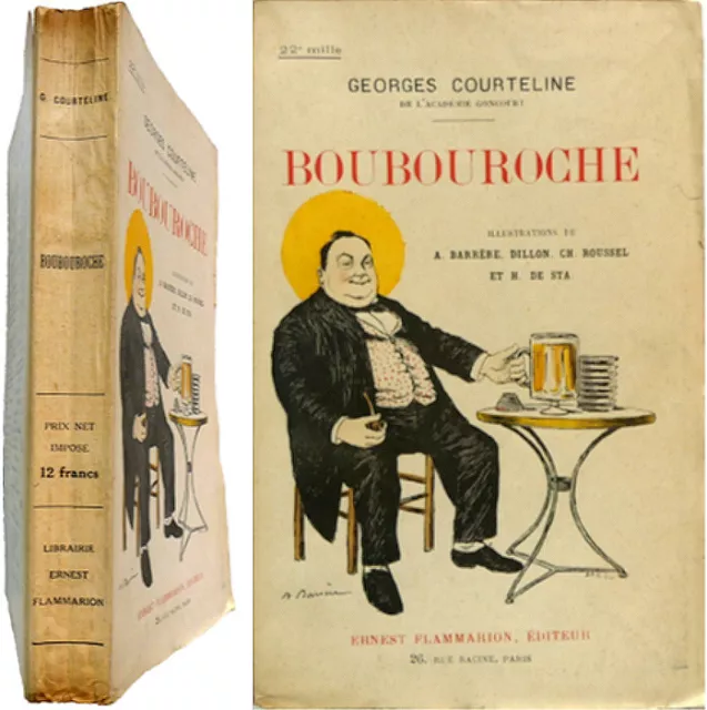 Boubouroche 1926 Georges Courteline illustré Barrère Dillon Roussel de Sta