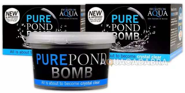 Evolution Aqua Pure Pond Bomb Cleaning Treatment Clear Healthy Fish Pond Water 2