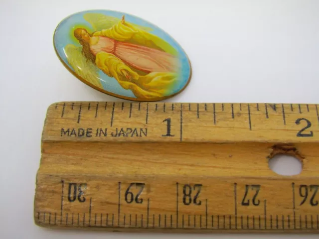 Vintage Collectible Pin: ANGEL Looking Down Beautiful Design 3