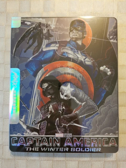 Steelbook Bluray 4K Captain America The Winter Soldier