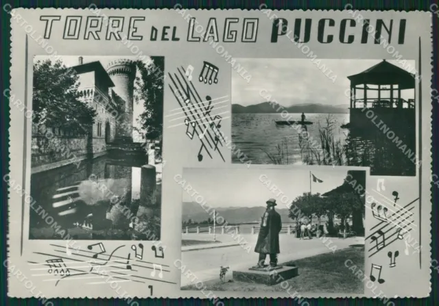 Lucca Viareggio Torre del Lago Puccini Foto FG cartolina ZK1294