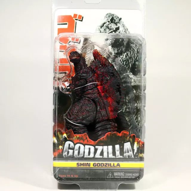 NECA 2016 Shin Red Godzilla 6" Action Figure Kaiju Movie Classic Collection Toy