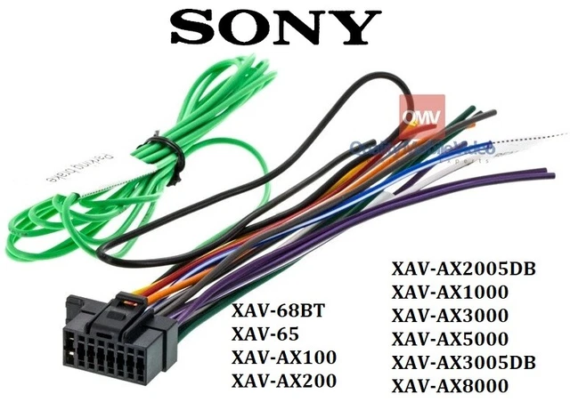 Replacement Wire Harness For SONY XAV-AX100 XAVAX100 Car Radio - Foto 7