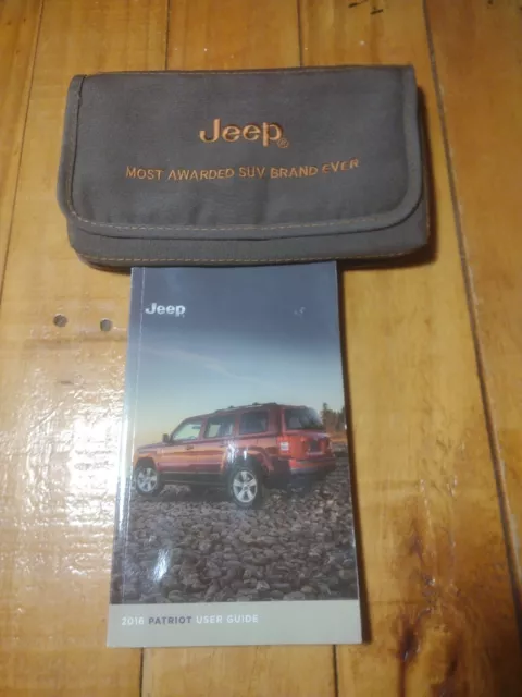 2016 Jeep Patriot Owner's Manual Handbook User's Guide OEM Free Shipping G328
