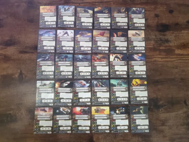 Star Wars X-Wing Miniatures Game Mandalorian Card Lot