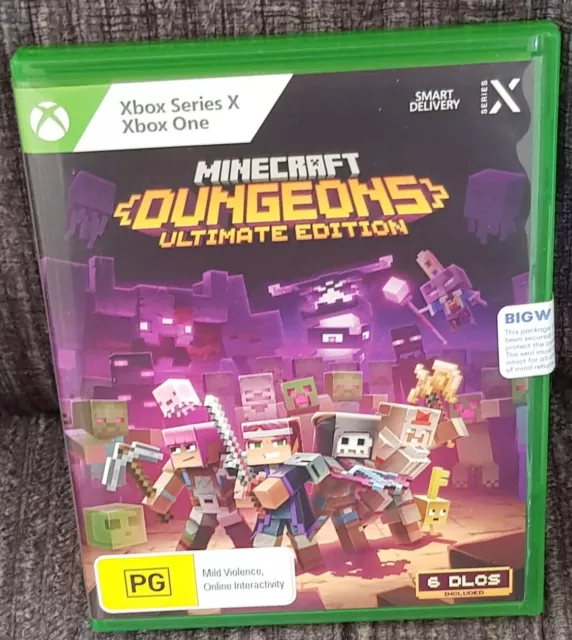 MINECRAFT DUNGEONS ULTIMATE Edition Xbox Series X Xbox One with 6 DLC New  Sealed $59.99 - PicClick AU