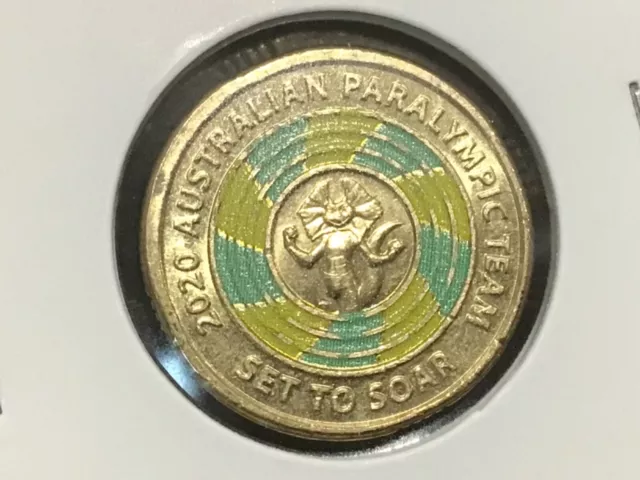 🔥🔥🔥Rare Australian Two Dollar $2 Coin - 2020 Set To Soar Paralympic Team 