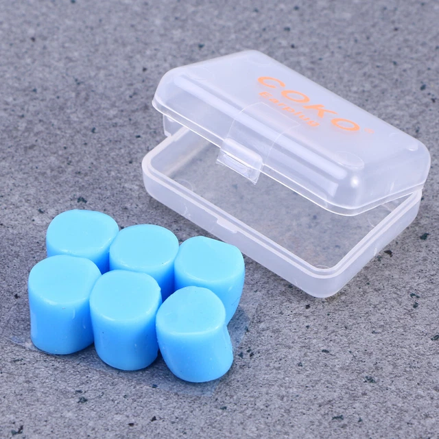 3 coppie tappi per le orecchie in silicone per nuoto nuoto tappi per le
