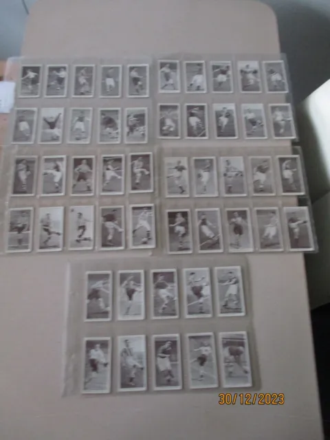 WA & AC Churchman Association Footballers 2nd series 1939 Full Set of 50 cards
