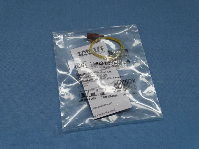 Faller 180673 Micro-Cable Bulb Yellow 1 pce.