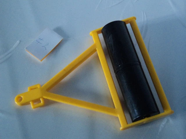 PLAYMOBIL (T4205) Clip Fermo Nero Supporto Trattore Per Rimorchio - Ricambio Fattoria