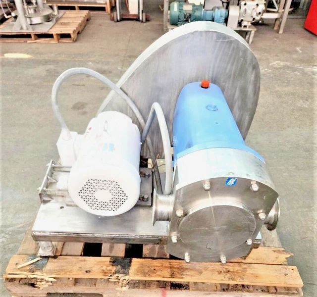4 Inch (Alfa Laval) G&H Stainless Steel Sanitary Positive Displacement Pump