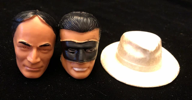 Ideal Captain Action Lone Ranger Mask & Hat Tonto Mask 1966 Vintage Original Ideal Captain Action Lone Ranger Mask & Hat Tonto Mask 1966 Vintage Original