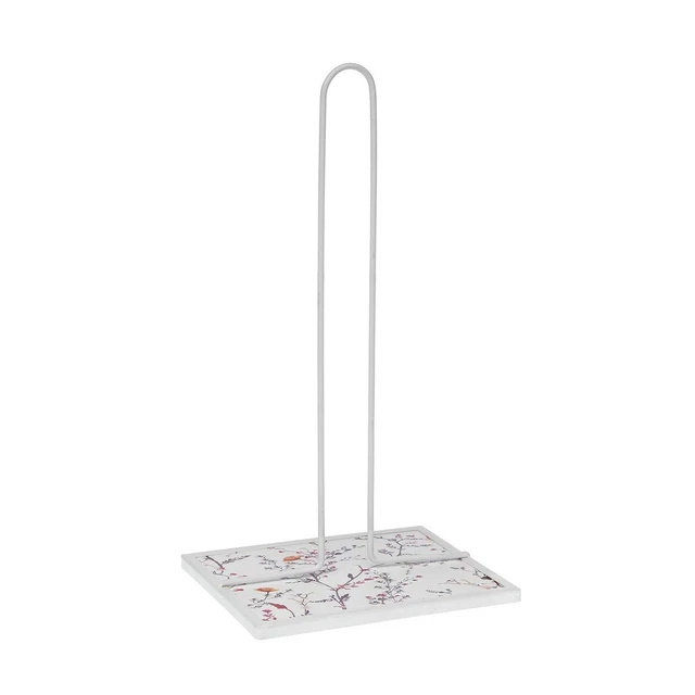 Portarotolo di Carta da Cucina Versa Balbec Metallo Acciaio Legno MDF 16,5 x